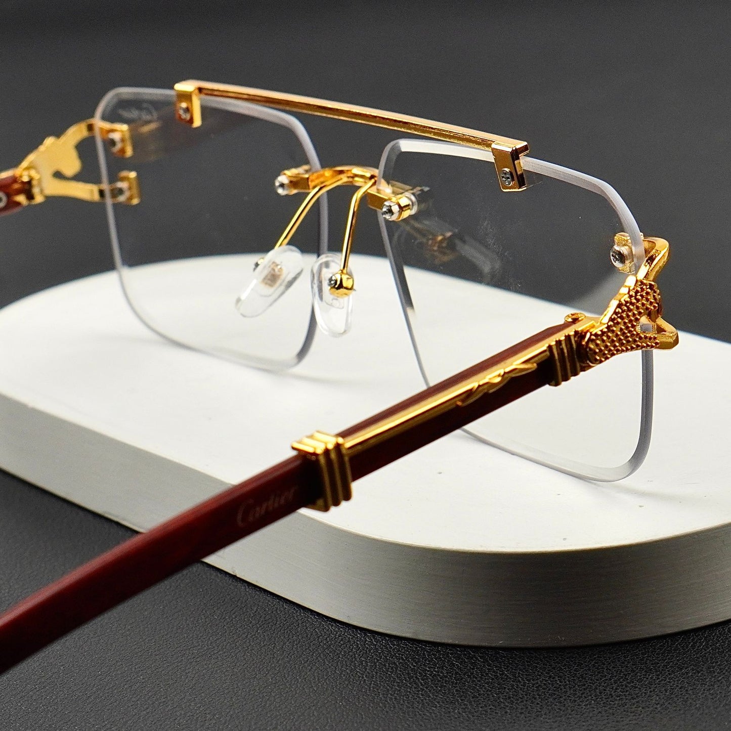 Solar Magic Cheetah Glasses (Transition Grey)