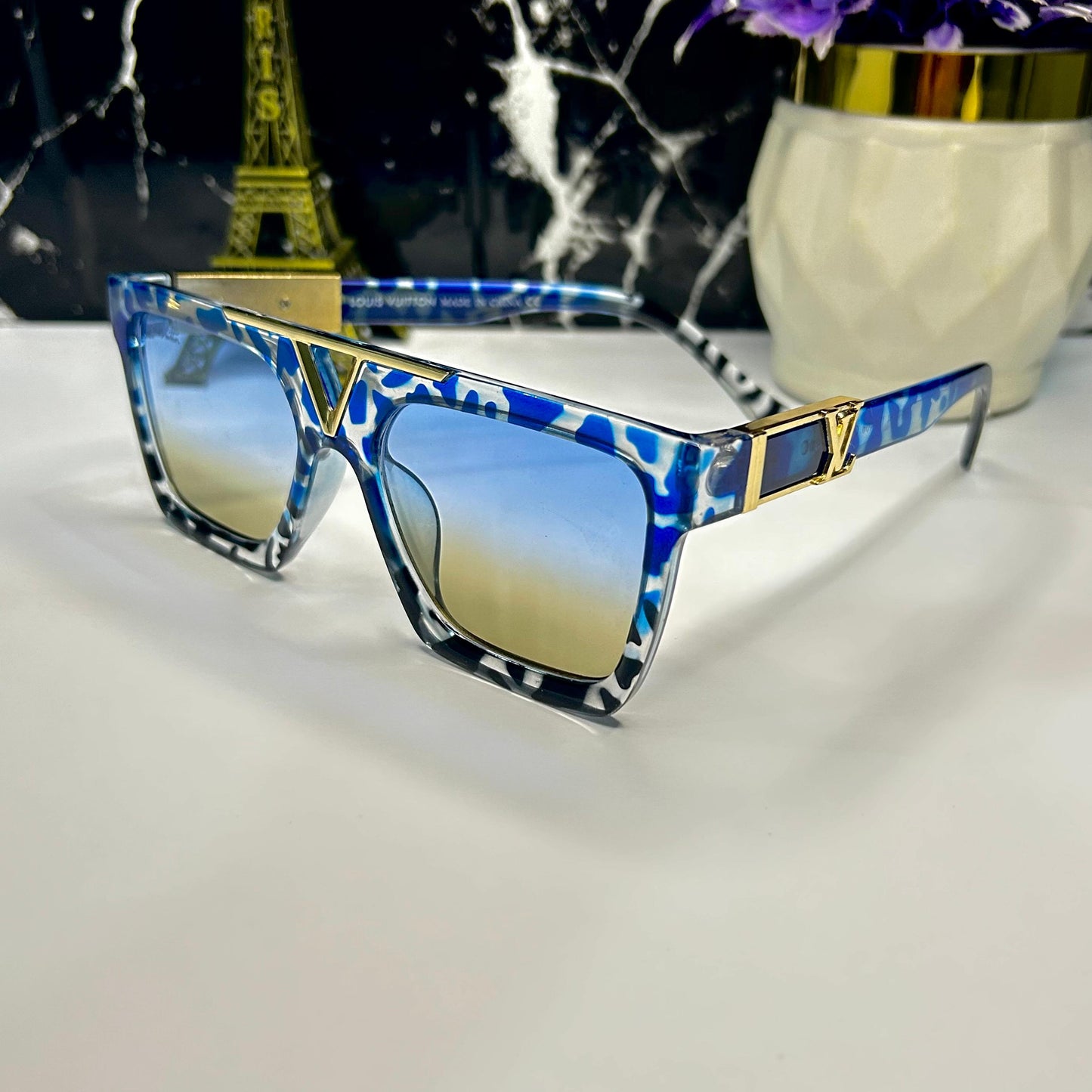Tiger Print Glasses