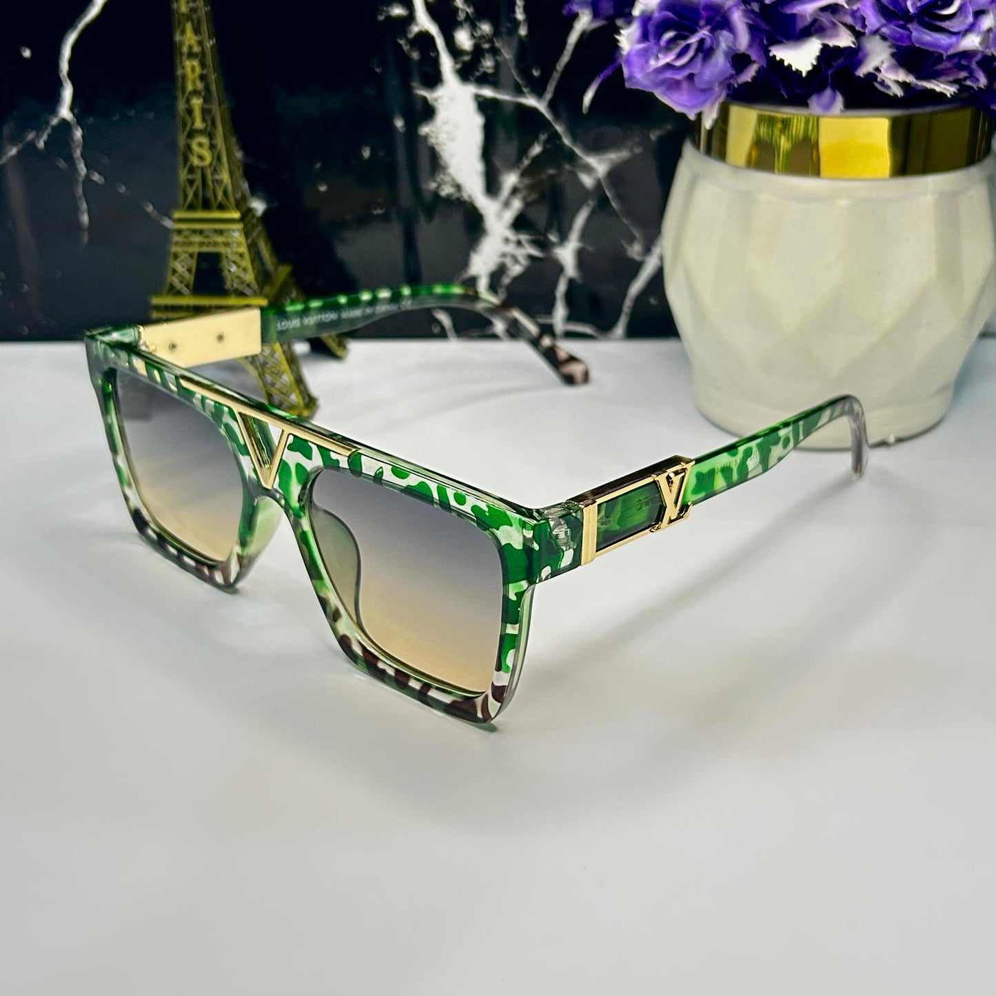 Tiger Print Glasses