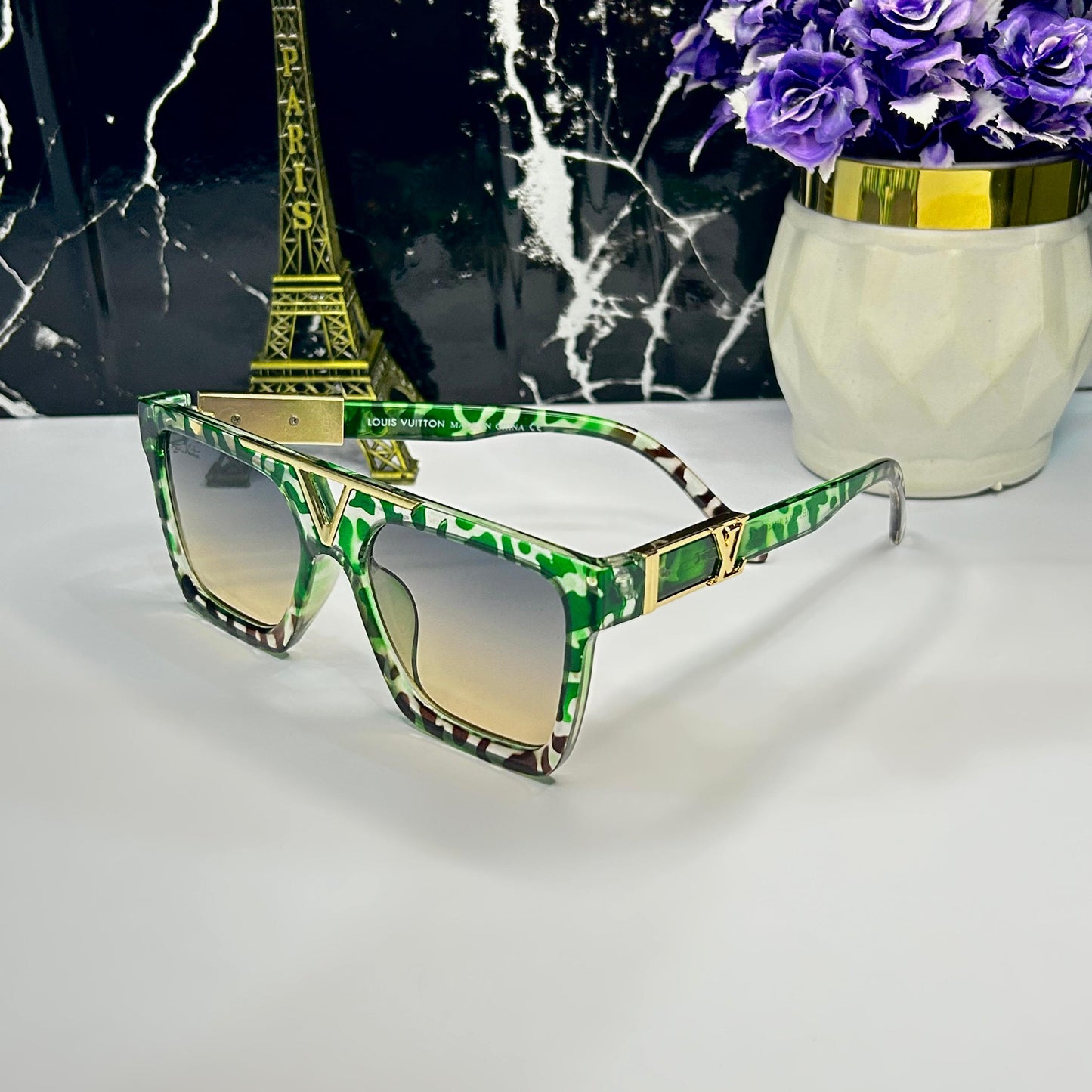 Tiger Print Glasses